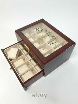 Rolex President Watch Display Box / Case Holds 20 watches