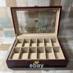 Rolex watch display case 12 pieces storage collection box for collectors