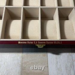 Rolex watch display case 12 pieces storage collection box for collectors