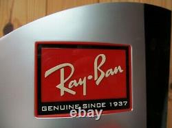 Rotating Advertising Ray-Ban Sunglasses Store Display Case Stand