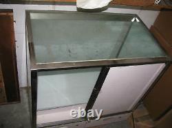 STORE RETAIL GLASS Display Case Fixture Furniture USED decent condition