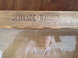 Schrade Walden knife display Case wooden Box storage Knives Medals
