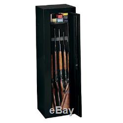 Security Gun Cabinet Safe 10 Gun Rifle Storage Locker Shotgun Firearm Key Coded