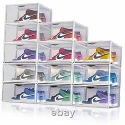 Shoe Storage Boxes, Shoe Display Case Sneaker Storage, Shoe Boxes Clear