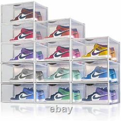 Shoe Storage Boxes, Shoe Display Case Sneaker Storage, Shoe Boxes Clear
