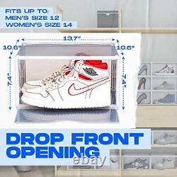 Shoe Storage Boxes, Shoe Display Case Sneaker Storage, Shoe Boxes Clear