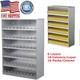 Smoke Retail Cabinet Aluminium Showcase Display Rack With Automatic Pusher