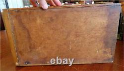 Speedball Pen nibs Country Store glass case Display 1930's-40's wood box