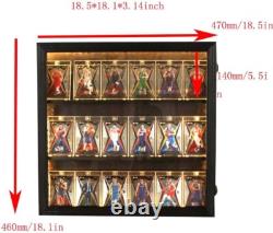 Sports Card Display Case Trading Card Storage Box, Baseball Card Display Case