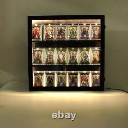 Sports Card Display Case Trading Card Storage Box, Baseball Card Display Case