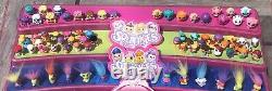 Squinkies Store Display Acrylic Case Lot Disney Princess Hello Kitty Barbie Doos
