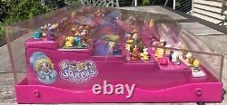 Squinkies Store Display Acrylic Case Lot Disney Princess Hello Kitty Barbie Doos