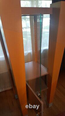 Stunning and Unusual! 970's Display Case/With Storage Area