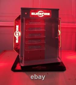 SureFire Gun ShowithStore Illuminated Rotating Display Case For Optics, Flashlight
