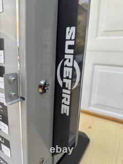 SureFire Gun ShowithStore Illuminated Rotating Display Case For Optics, Flashlight