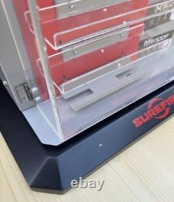 SureFire Gun ShowithStore Illuminated Rotating Display Case For Optics, Flashlight