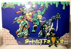 TMNT Vtg Takara Display Case with Original Shipping Box 1993 Never Sell in Store