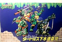 TMNT Vtg Takara Display Case with Original Shipping Box 1993 Never Sell in Store