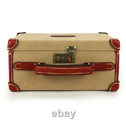 TOURBON Handmade Ammo Box Vintage Shell Boxes Storage Lockable Display Case