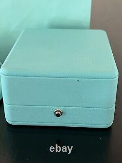 Tiffany & Co Earrings Jewelry Case Display Storage Push Box Empty Pouch Bag