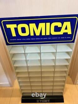 Tomica display case blue 1/64 Minicar 40 units storage used in japan