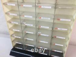 Tomica store display case showcase collection 40 minicars storage