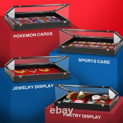 Trade Show Display Case Portable Baseball Card Display- Jewelry Case -Lockable