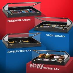 Trade Show Display Case Portable Baseball Card Display- Jewelry Case -Lockable