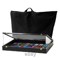 Trade Show Display Case Portable Baseball Card Display- Jewelry Case -Lockable