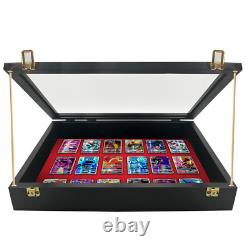 Trade Show Display Case Small Tabletop Card Display Case Jewellery Case Black