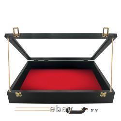 Trade Show Display Case Small Tabletop Card Display Case Jewellery Case Black