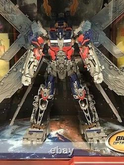 Transformers Ultimate Optimus Prime Store Display Case 24 Dotm Complete 2011