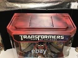 Transformers Ultimate Optimus Prime Store Display Case 24 Dotm Complete 2011