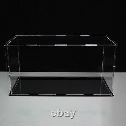 Transparent Acrylic Display Box Dustproof Action Figure Storage Case Assembled