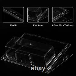 US Display Case Storage Clamshell Protector For 164 Team Transport Diecast Cars