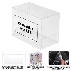 US PVC Display Case Storage Box Dustproof Protector For Elite Trainer Box (ETB)
