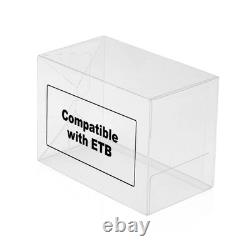 US PVC Display Case Storage Box Dustproof Protector For Elite Trainer Box (ETB)