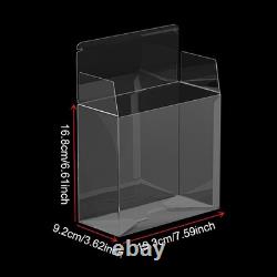 US PVC Display Case Storage Box Dustproof Protector For Elite Trainer Box (ETB)