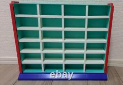 Unused Tomica collection case with storage for 24 Tomica cars, display case
