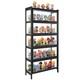 Vevor Display Cabinet With Acrylic Doors 68 In Tall 5-tier Wooden Curio Cabinet