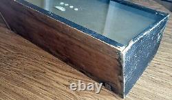 VINTAGE REMINGTON POCKET KNIFE GLASS STORE DISPLAY CASE With 18 PRICE BUTTONS