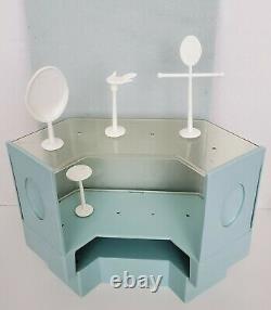 VTG'82 Barbie Dream Store 2 Display Cases, Chair, Mirror, Rack 95+ Accessories