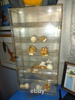 VTG Acrylic Double Door Store Rotating Watch Display Case 24