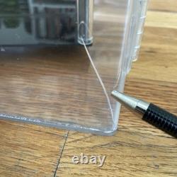 VTG Store Display Rotating Acrylic Jewelry Case new Lock & Keys 23 X 12 X 12