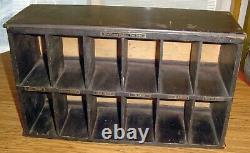 Venida Hair Net Store Display Case Cabinet 12-slot Rieser Co. N. Y. 22