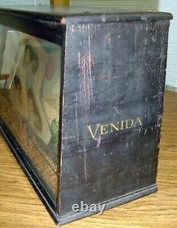 Venida Hair Net Store Display Case Cabinet 12-slot Rieser Co. N. Y. 22