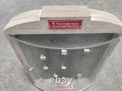 Victorinox Swiss Army Knife Counter Dealer Store Display 2-Sided Case Stand