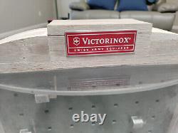 Victorinox Swiss Army Knife Counter Dealer Store Display 2-Sided Case Stand