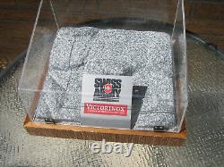 Victorinox Swiss Army Knife Counter Dealer Store Display Case Stand rock granite