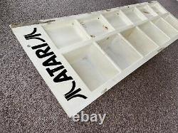 Vintage 1980's ATARI Video Game Store Display TALL Retail Cabinet Case Sign